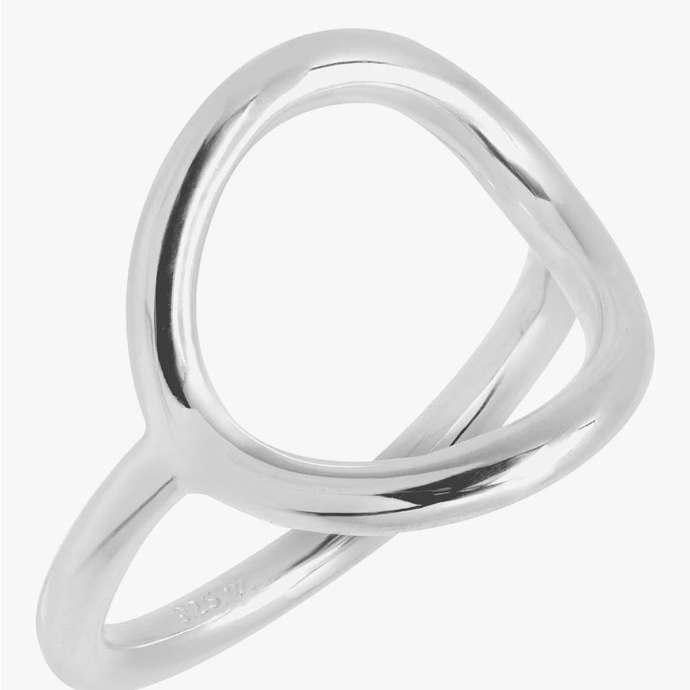 Silpada Modern Silver Ring “Karma”